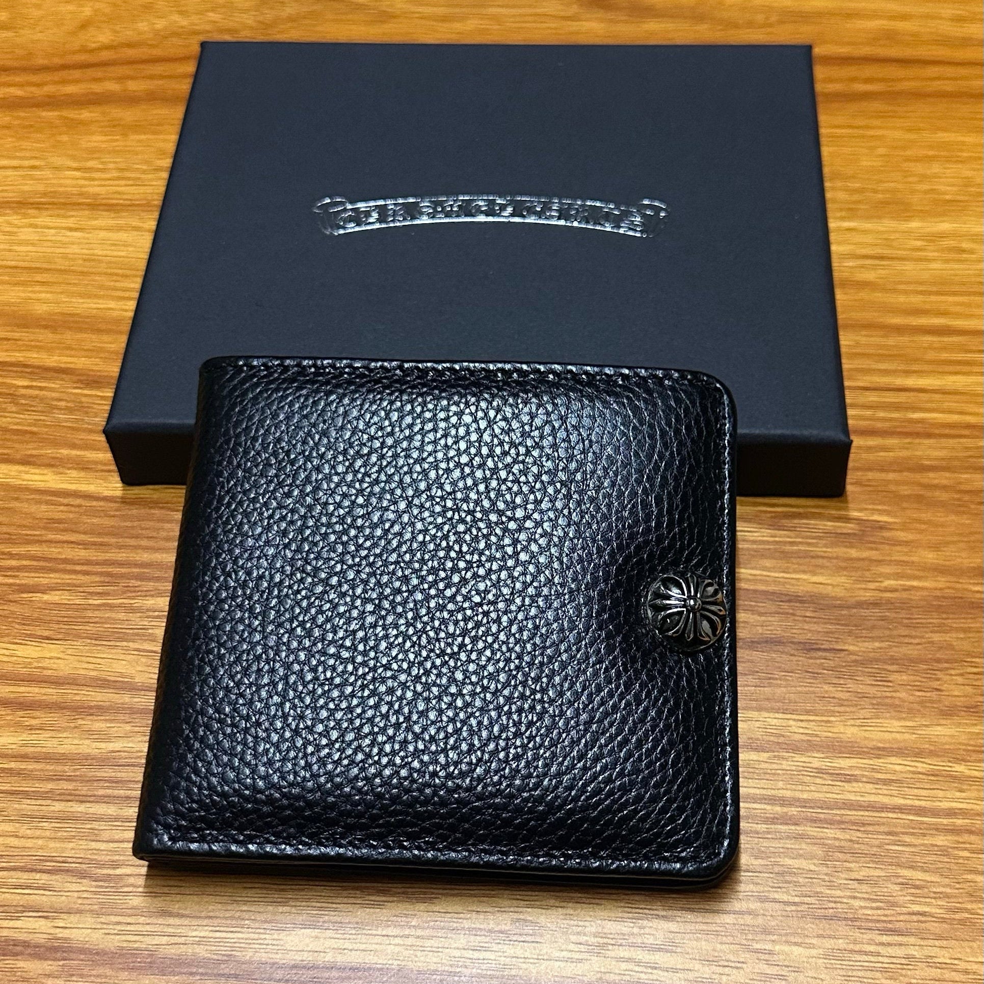 Chrome Hearts Cowhide Leather wallet