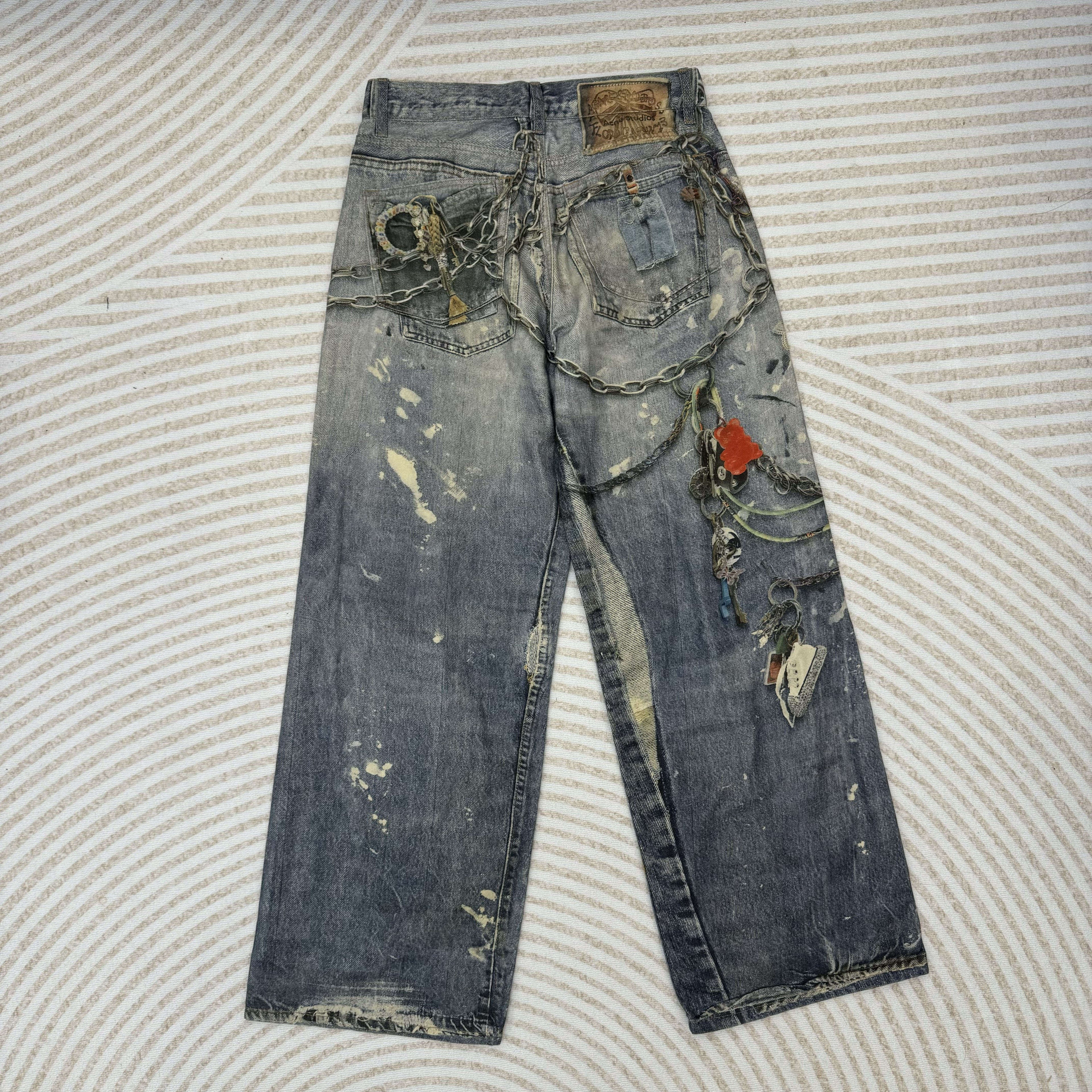 Acne Studios 1981M Printed Jeans