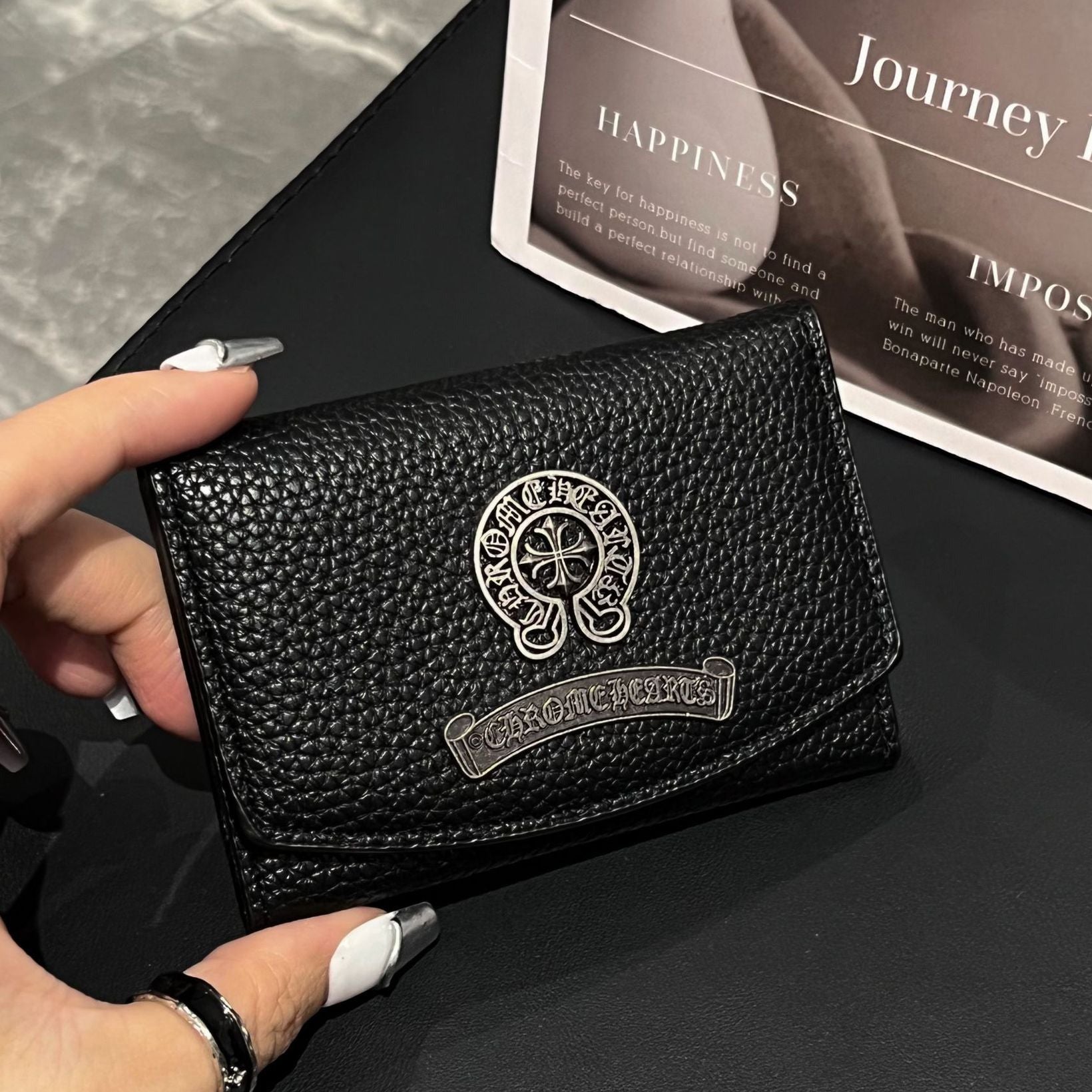 Chrome Hearts Tri Colour Wallet