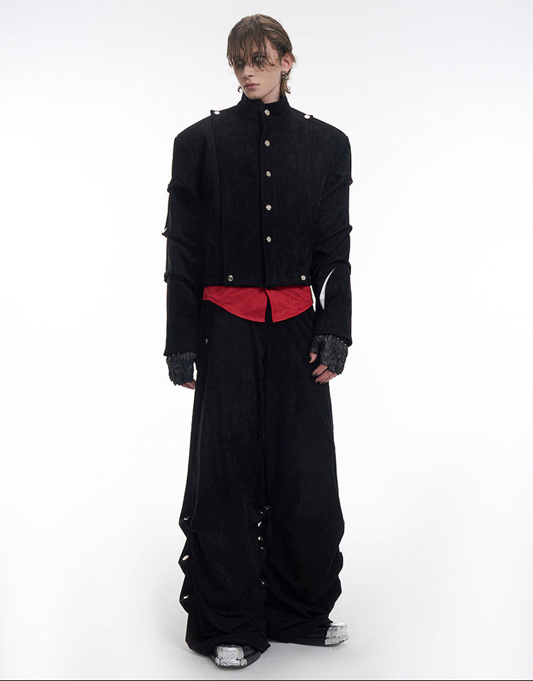 Suede Leather Jacket and Pants