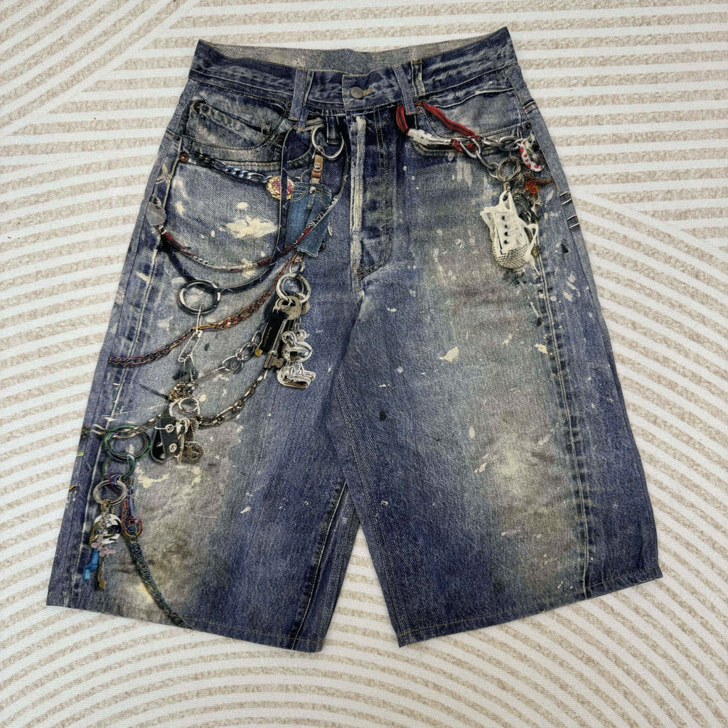 Acne Studios 1981M Printed Jorts