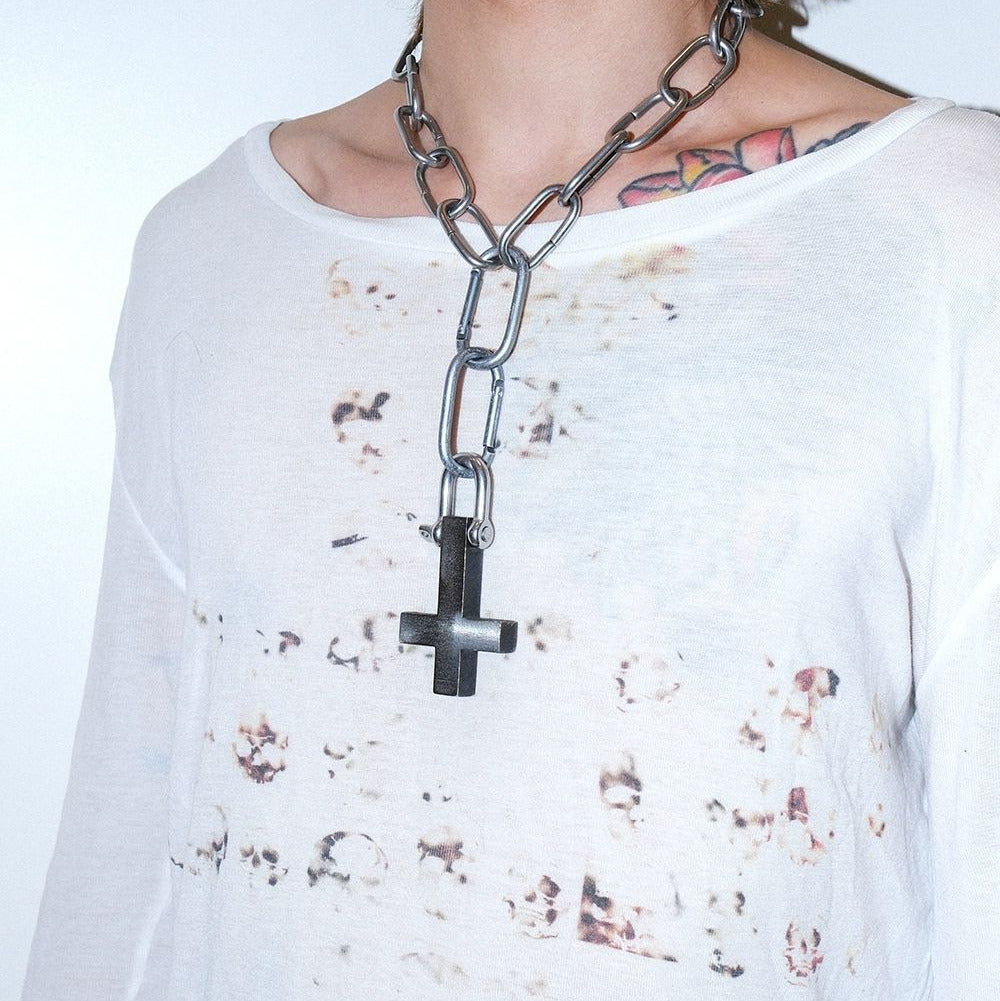 Y2K Cross Necklace
