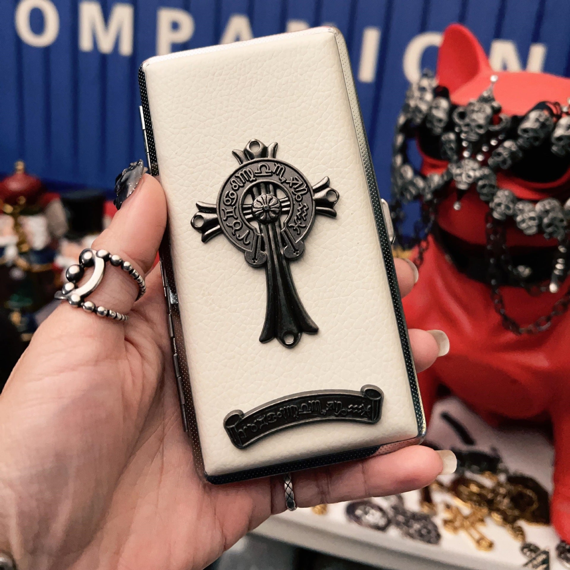 chrome hearts cigarette case Chrome Hearts Slim cigarette case – Icebox chrome hearts cigarette case Chrome Hearts Slim cigarette case – Icebox