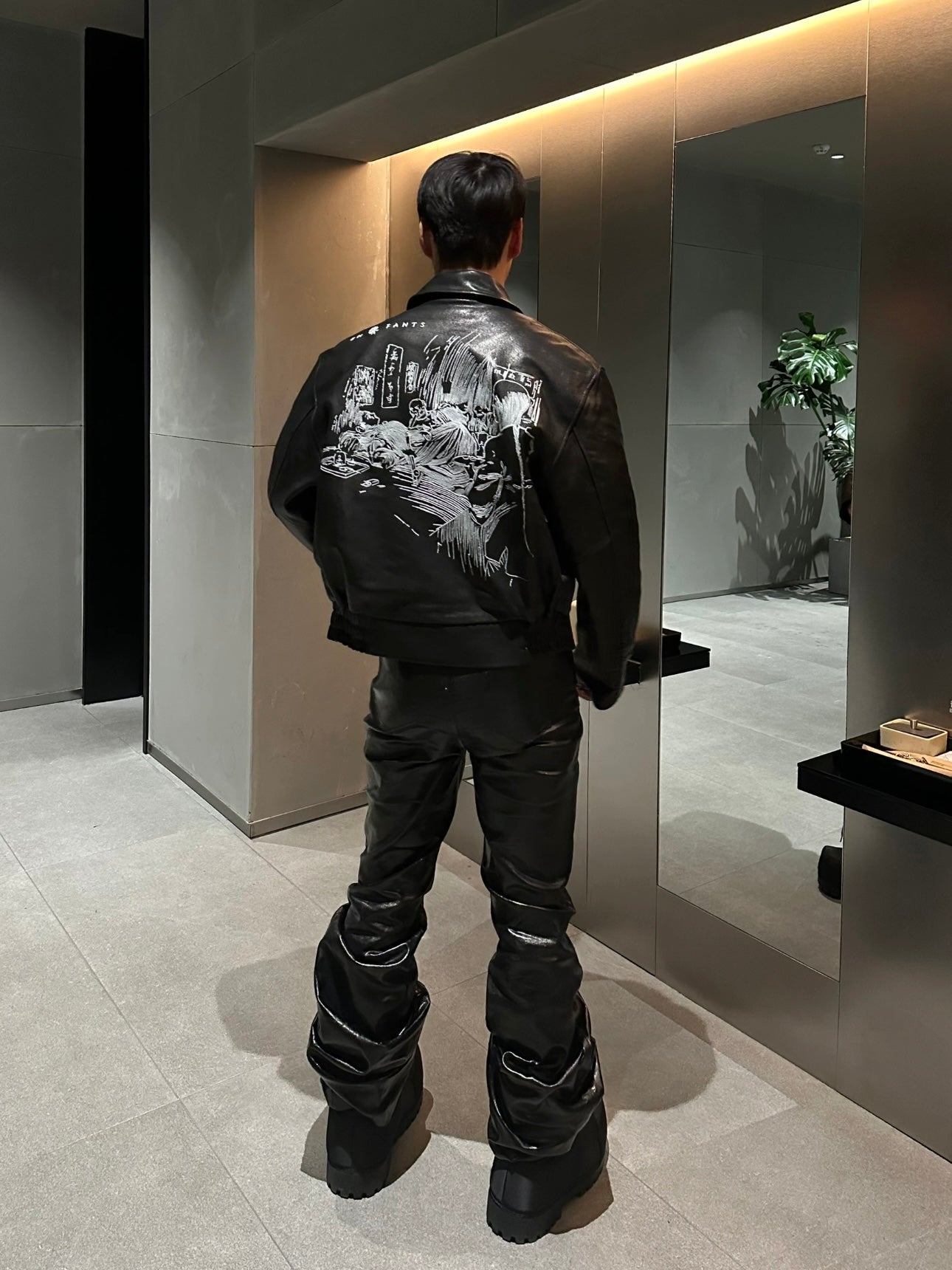 ERD Opium Den Leather Jacket