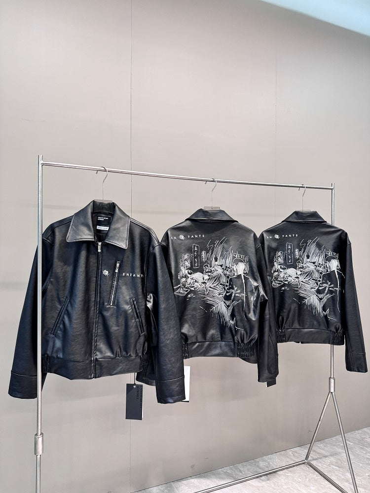 ERD Opium Den Leather Jacket