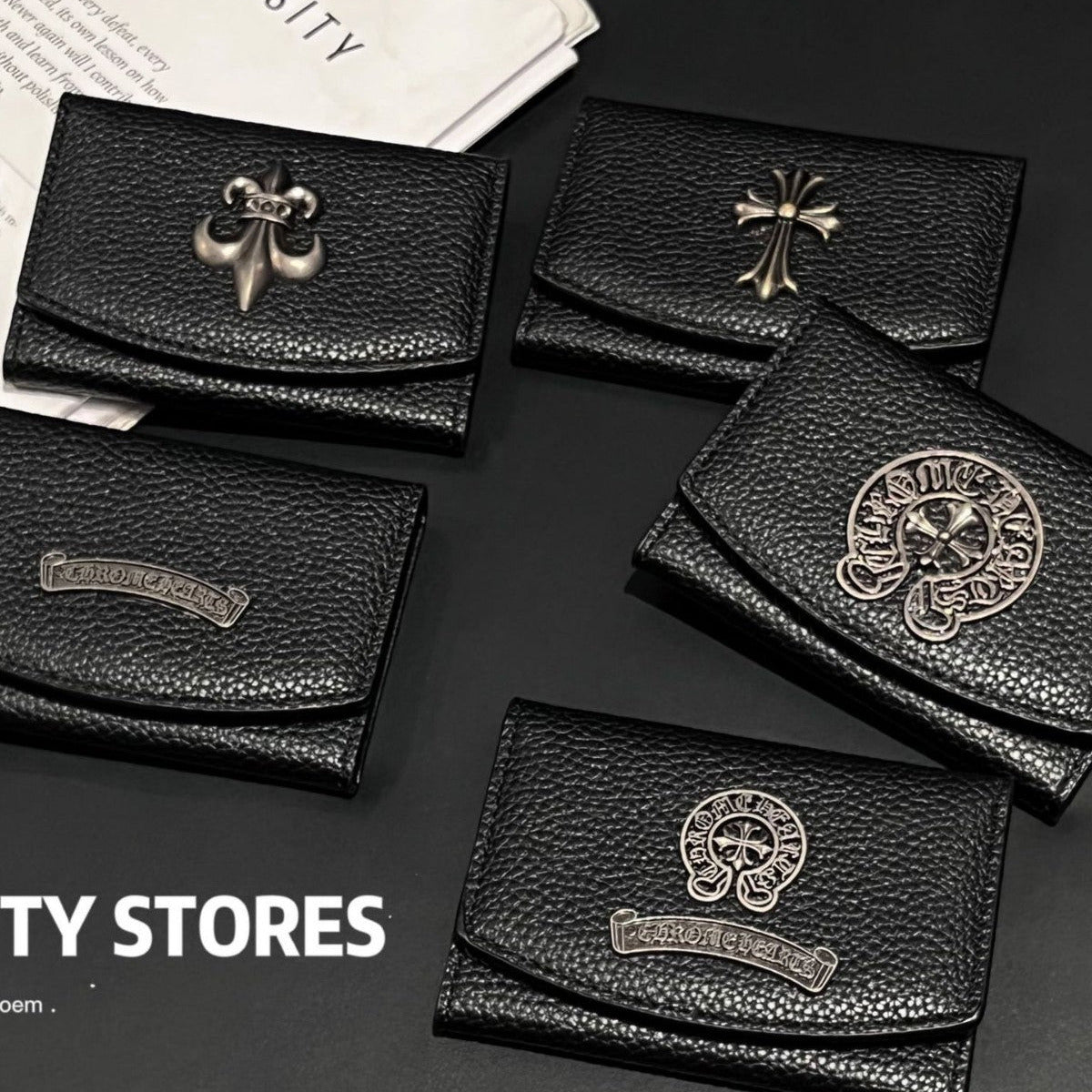 Chrome Hearts Tri Colour Wallet