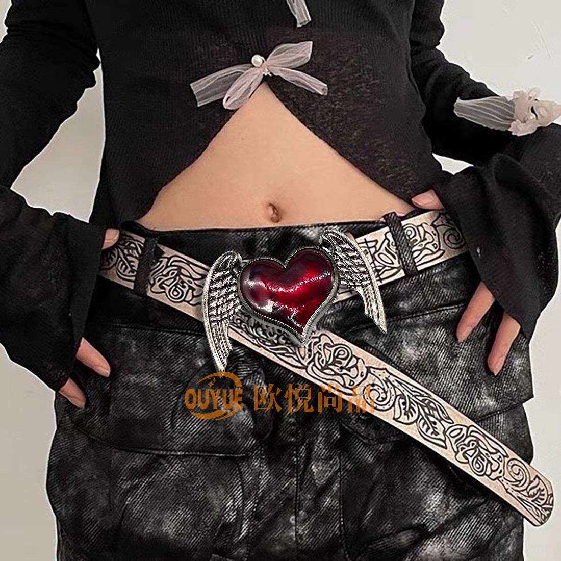Punk Heart Y2k belt