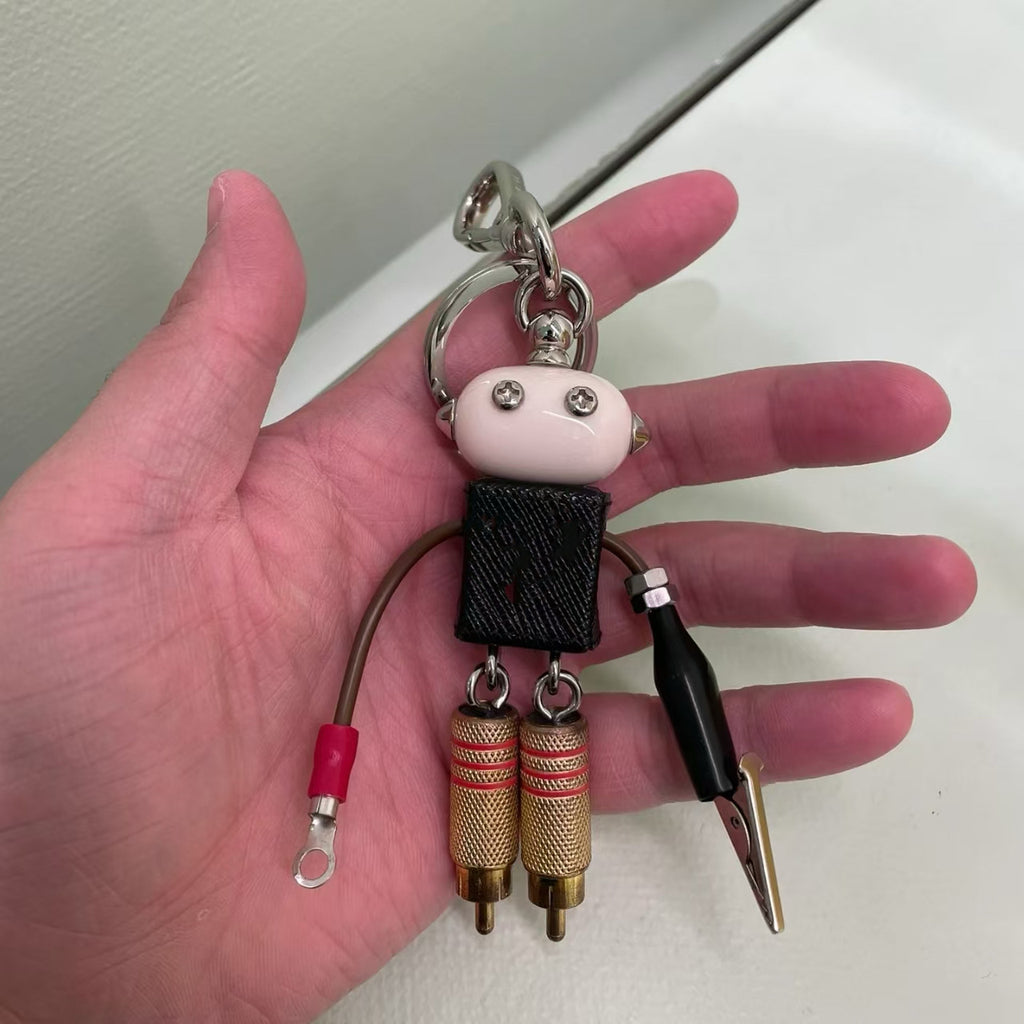 Prada Robot Keychain