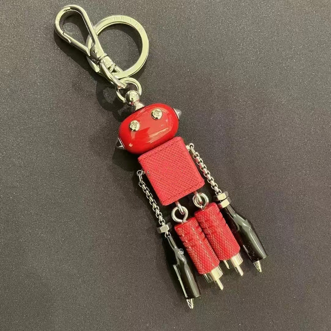 Prada Robot Keychain