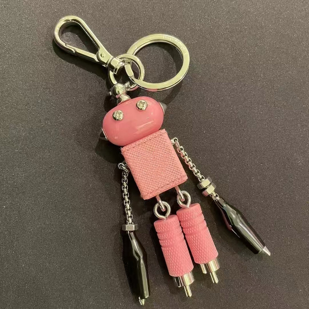 Prada Robot Keychain