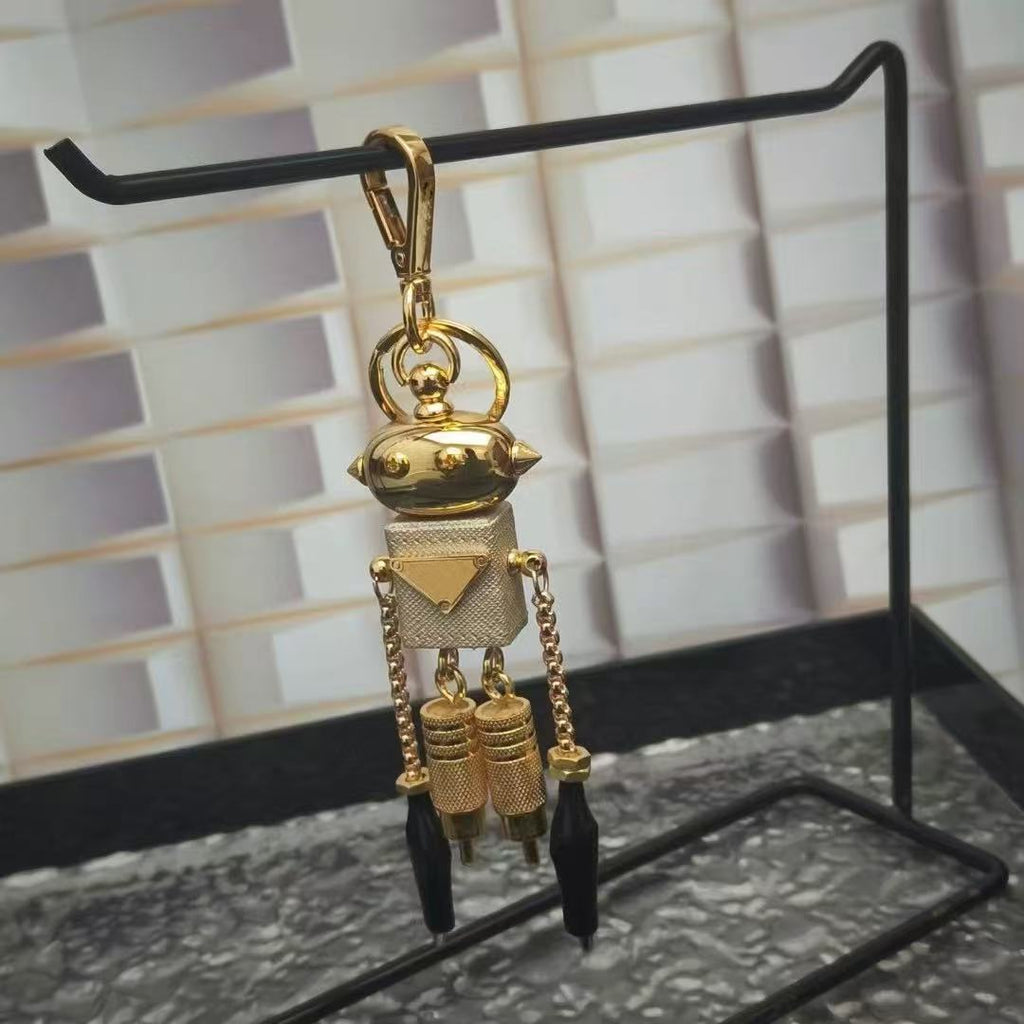 Prada Robot Keychain