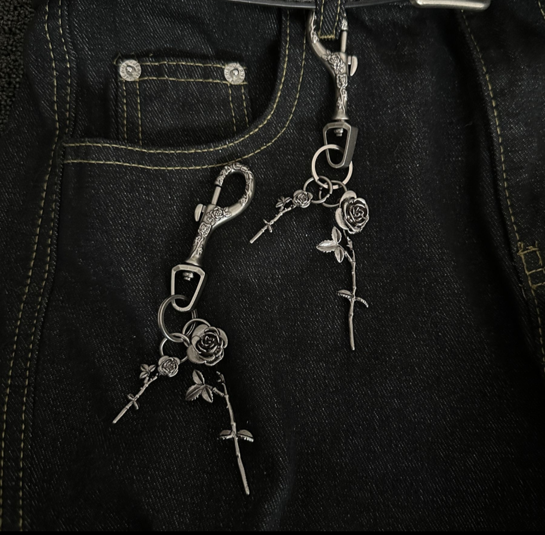 ERD Rose Keychain